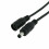DC-strömuttagskontaktkabel 5 par 12V 5,5x2,1mm 6