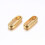 304 Rostfritt stål Snabbkopplingar Ovala 10x3.5x2mm 2