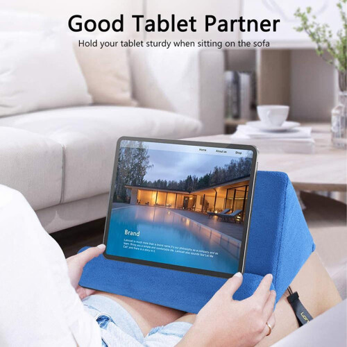 Pernă Prettyui pentru tabletă, suport din microfibră pentru iPad 2
