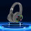 Quinlirra Wireless Gaming Headset Bluetooth 5.0 Gray 1