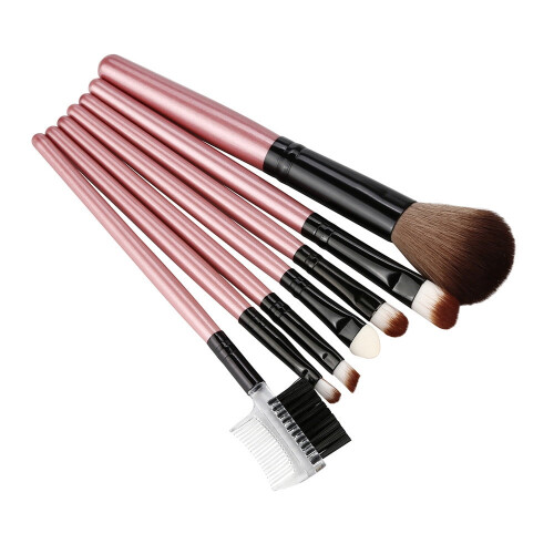 Træ makeupbørstesæt 7-delt juledekoration 1