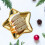 Pentagram Papperstallrikar Guld 7x7x1 i 10-pack 6