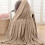 Reversible Flannel Throw Blanket Microfiber Fleece 27x40 6