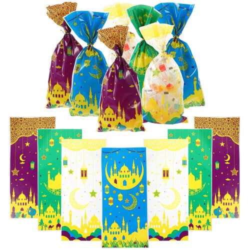 Eease Eid Mubarak gaveposer Ramadan-dekorasjon 100 stk 2