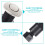 Bathroom Air Pressure Button for Massage Bathtub 6