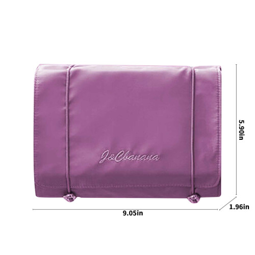 Κρεμαστή τσάντα μακιγιάζ Herrnalise με 4 αφαιρούμενες θήκες, θήκη ταξιδιού συμβατή με 2