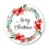 Christmas gift wrap roll holiday decorating sticker 3