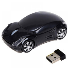 Wireless Optical Mouse 2.4GHz 1600DPI Red