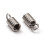 Rustfritt stålspiralledningsender 304 50 stk 10 x 4 mm 2
