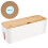 Καλώδια Κουτί Αποθήκευσης Καλώδιο The Wood Organizer Κουτί Ασφαλειών Θήκη Πολύπριζου 6