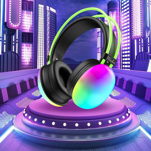 Wireless Gaming Headset with Wired Mode and Low Latency