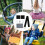 Tree Swing Hanging Straps Outdoor Set 2x1.5m with Locks 6