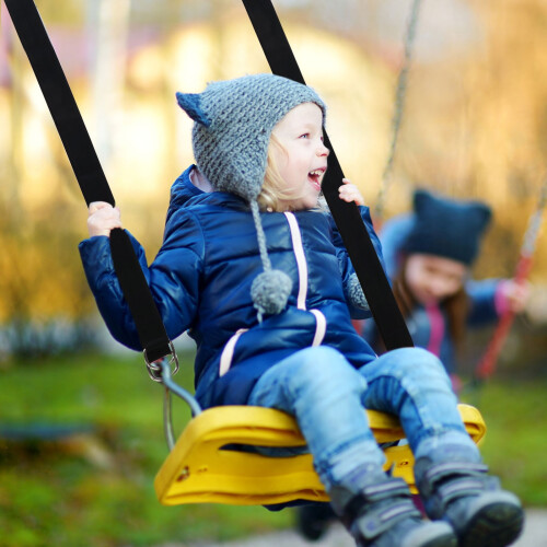 Tree Swing Hanging Straps Outdoor Set 2x1.5m with Locks 2