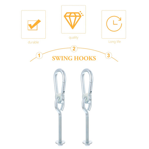 Stainless Steel Hammock Hooks for Chair Swing 2