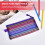Nylon mesh pen organizer bag for office and students 20 pcs 3