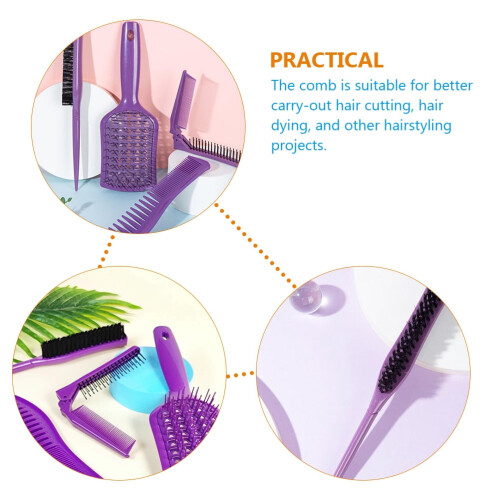Set piepteni de coafură Purple4Pieces 1