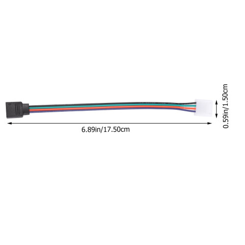 Ελεγκτής Snap Kit για φώτα LED, 4 ακίδων RGB χωρίς συγκόλληση 2