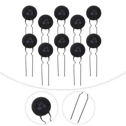 NTC-Thermistor-Einschaltstrombegrenzer, 20 Stück, 5D-15, 0,125 W 1