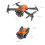 Drone Orange FPV com câmera dupla 1080P, Wi-Fi e dobrável. 5