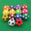 Table Football Replacement Soccer Balls Multicolor 12pcs 4