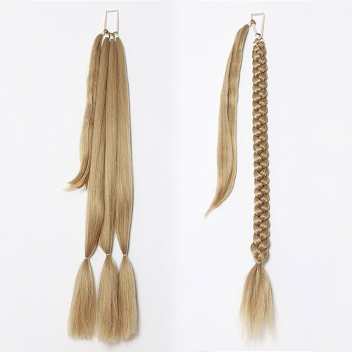 Extensii sintetice pentru coadă de Paște, 80 cm 2