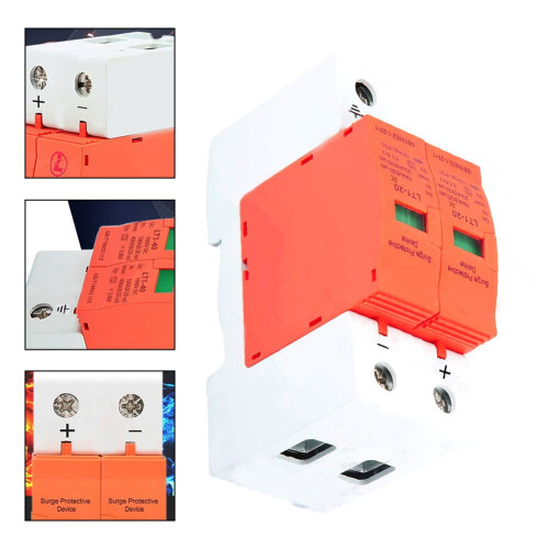 Προστατευτικό υπερτάσεων Mosiee DC SPD 500V/1000V20kA1pc 2