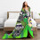 Plaid en flanelle BeetLejuIce pour lit ou canapé 80x60 3