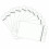 ID Badge Holder Sleeve Clear Vertical 3x4in 10Pcs 2