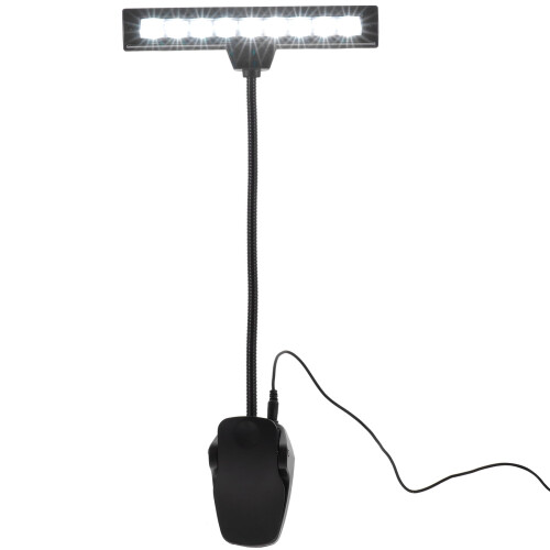 Lampe de pupitre à pince avec 9 LED 1