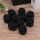 Black racket overgrip anti-perforated super absorbent 10 pcs 2