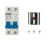 DC Miniature Isolator Circuit Breaker with DIN Rail Mount 3