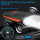 Bike Light Set with Horn USB Rechargeable 5 Modes Waterproof 4