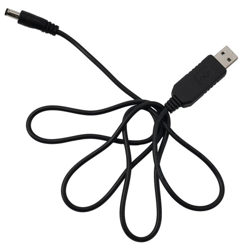 Καλώδιο τροφοδοσίας USB 5V σε 12V boost με υποδοχή 5,52,1 mm. 2