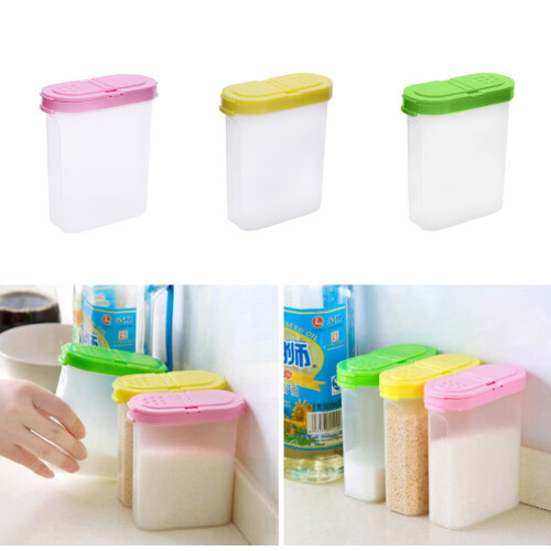 Clear Spice Jars with Double Lid 12-Pack 1