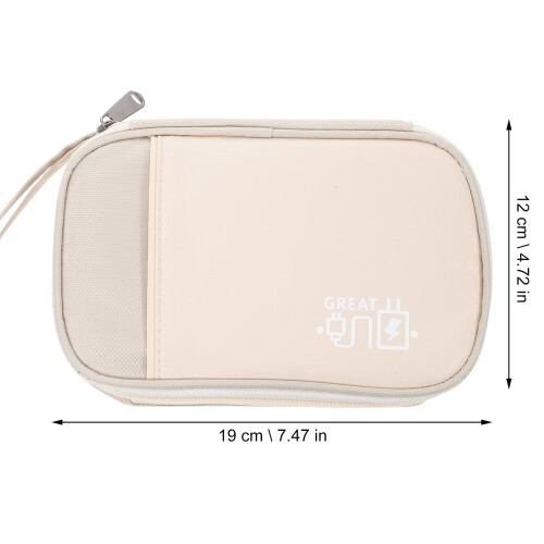 Reseväska med sladd, beige, 1-pack 1