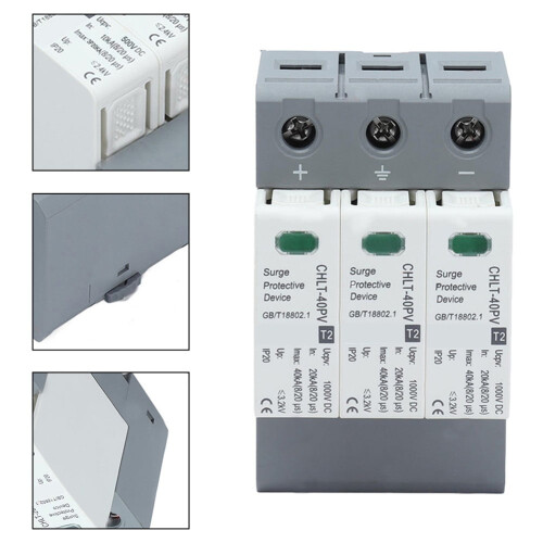 Parafoudre Mosiee DC SPD 500/1000 V 20 kA 2