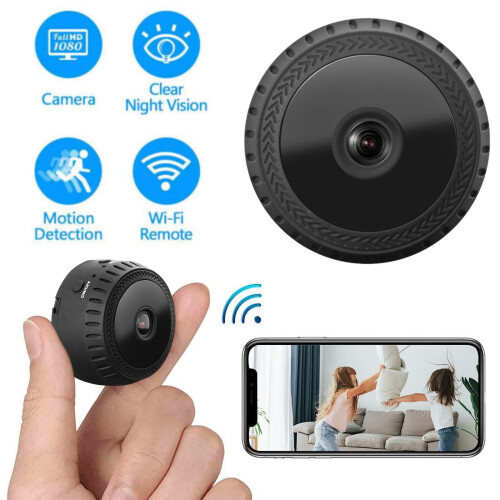 Mini WiFi Camera with Night Vision and 150 Wide Angle 2