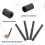 Golf Putter Extenders Carbon Fiber 4 pcs 4