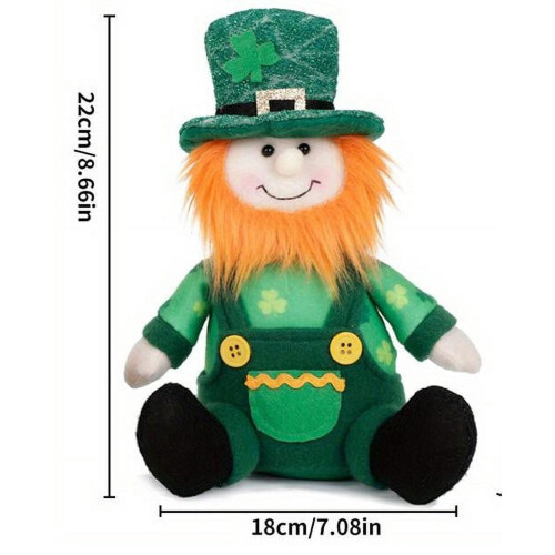 Décoration de poupée verte pour Pâques et la Saint-Patrick 1