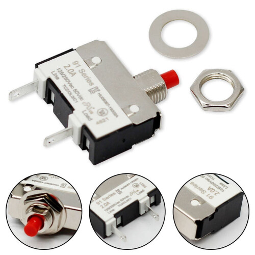 Mosiee Push Button Circuit Breaker Multiple Ratings 1