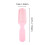 Pink Hair Brush Ergonomic Handle 2 Pieces 2