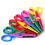 Eease plastic safety paper edging scissors 6 pcs 3