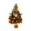 Mini LED Christmas Tree with Berries Gold 13.8 in Battery 2