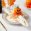 Halloween-Serviettenringe in Kürbisform, 6 Stück 6
