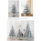 Kayannuo 45CM flocked artificial Christmas tree with 200 3