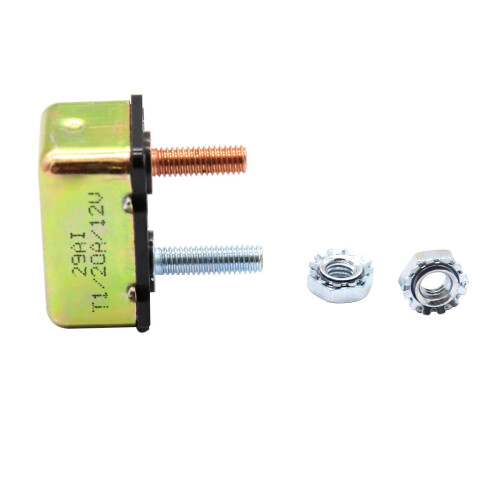 Disjuntor com rearme automático 12-28V 20A 2