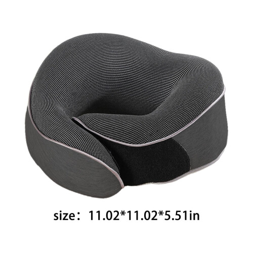 Memory Foam Travel Neck Pillow Adjustable Soft Support 2