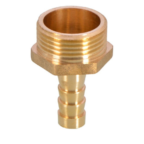 Messing-Schlauchanschlussadapter F1/2 Innen- oder Außengewinde 1
