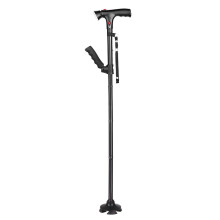 Telescopic Folding Cane with LED Light and Alarm
