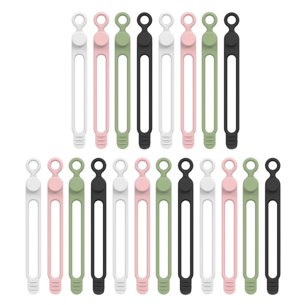 Cable Tie Organizer For Phone Charger And Earphones 20 Pcs 901175979194
